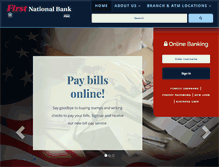 Tablet Screenshot of fnbweatherford.com
